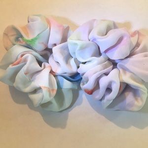 Two scrunchies